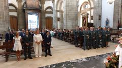 Los actos del patr�n de la Guardia Civil consistieron en una misa en Ferrol