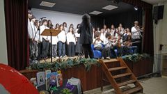 No acto houbo participaci�n do alumnado do instituto vigu�s.