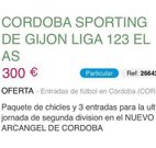 Reventa C�rdoba - Sporting