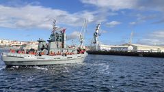 La candidatura de Ferrol a Patrimonio Mundial, en la imagen una actividad promocional, contin�a sumando apoyos.