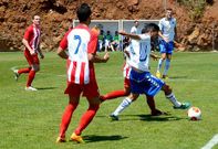 Partido entre el Tenerife B y el Cerceda disputado en la ciudad deportiva del club tinerfe�o. 