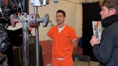 Miguel �ngel Silvestre caracterizado como Pablo Ibar 