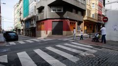 Cruce de las calles Sol y Orz�n