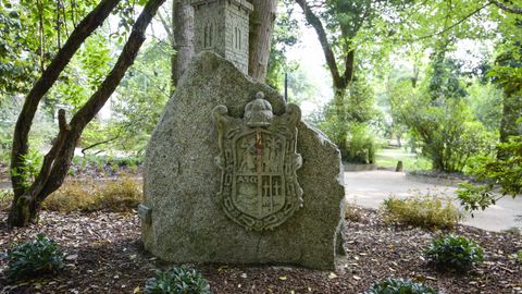 Inauguraci�n de la rehabilitaci�n del parque jard�n y la carballeira de Caldas de Reis