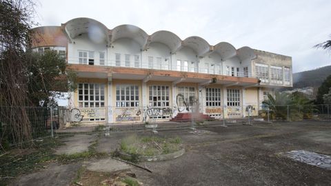 El histrico edificio del Casino de Viveiro