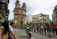 El casco hist�rico volver� a ser protagonista en la etapa que partir� desde Pontevedra.