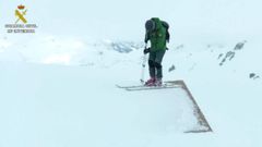 Un agente del Greim actuando en Sabero