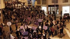 Una multitud reclam igualdad en Burela