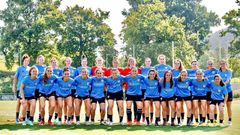 Plantilla del equipo femenino del Athletic Club de Bilbao