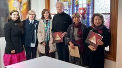 Apertura en Noia da exposici�n �Trazos de paix�n�, con obras de Soledad Penalta, Isabel Pintado y Alfonso Costa