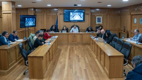 Sesi�n plenaria en Xinzo de Limia, en la que se aprobaron los presupuestos del 2026.