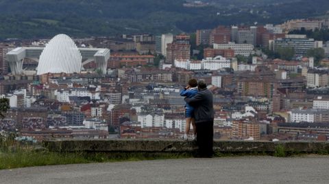 Una vista general de Oviedo