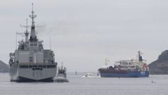 El buque en navegaci�n el pasado mes de mayo