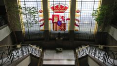 Interior del edificio de la Subdelegaci�n del Gobierno de Lugo.
