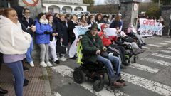 Trabajadores y residentes han organizado tres concentraciones en los �ltimos diez meses