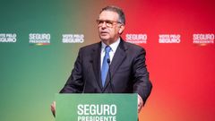 El candidato socialista a las elecciones presidenciales de Portugal, Ant�nio Jos� Seguro.