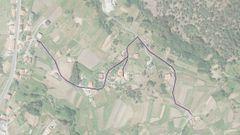 Plano del proyecto para dotar de saneamiento al n�cleo sonense de A M�tega.