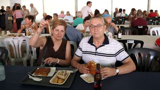 As xoubas fritidas foron a estrela da degustaci�n en Rianxo