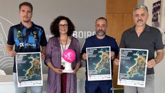 Nieto, Hermo, Gonz�lez y Fajardo, en la presentaci�n.