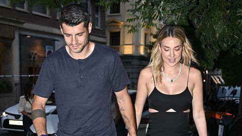 &Aacute;lvaro Morata y Alice Campello, de la mano tras su reconciliaci&oacute;n