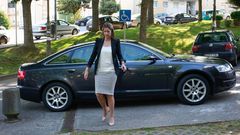 El coche oficial que usa la alcaldesa de Lugo tiene veinte a�os de antig�edad