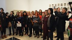 Artistas e colectivos lucenses no Thyssen no 2017 cando presentaron Espazo da memoria.