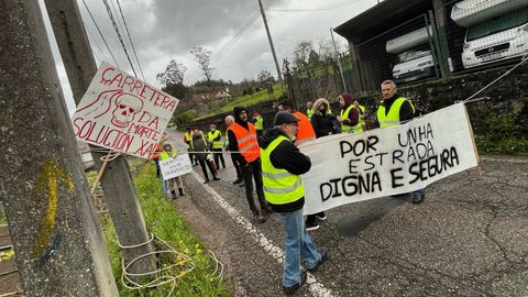 Imagen de archivo de una protesta&nbsp;vecinal