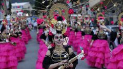 Desfile por las calles de Burela en 2023