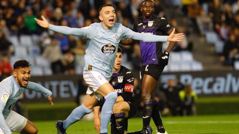 Celta-Legan�s (0-0) de Primera el 14 de diciembre del 2018.