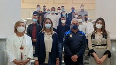 El acto de toma de posesi�n, en el Concello de Lugo