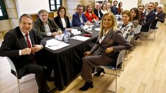 Caballero hace balance pol�tico de Vigo en el Pazo da Raposeira