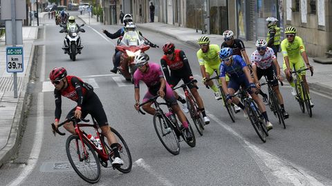 tercera etapa de la vuelta ciclista a la provincia de A Corua 