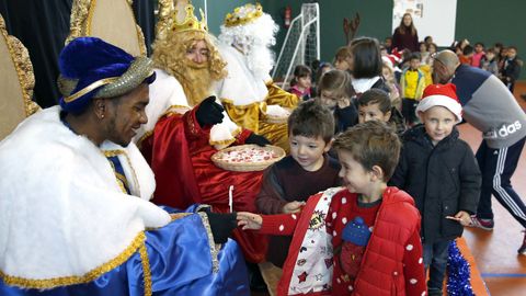 Festival de navidad en los  colegios del Barbanza, Muros y Noia