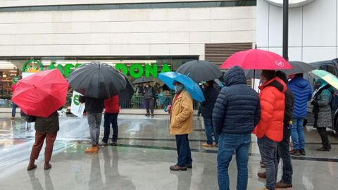 Manifestaci�n de USAGA hoy en Oviedo