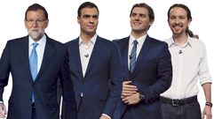 El estilismo de los principales candidatos