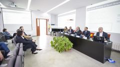 Presentaci�n de Cidega, Centro de Investigaciones en Ciencias do Deporte, ayer en el campus de Pontevedra