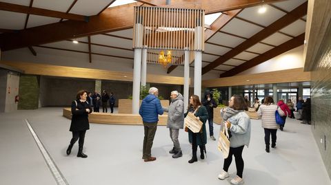 Una imagen de la plaza de abastos de Cee 