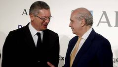 El ministro del Interior ha participado junto a Gallard�n en el Foro ABC celebrado en el Casino de Madrid