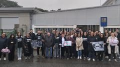 Movilizaci&oacute;n de la comunidad educativa del colegio Campomaior, en Ordes