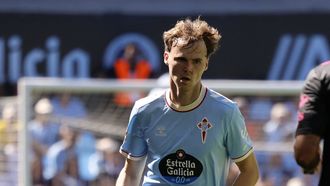 El futbolista del Celta Williot Swedberg,