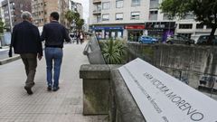 La avenida de Vigo de Pontevedra, en una imagen de archivo