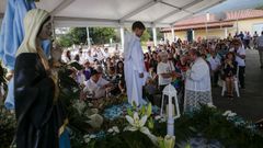 La celebraci�n de la Valvanera re�ne a catorce im�genes en Nebra