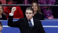 Barron Trump en un acto reciente