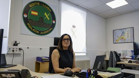 Sonia Santiso es agente de la EDITE en Lugo