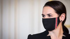 La l�der opositora Svetlana Tijanosvskaya