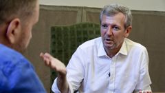 Alfonso Rueda, presidente da Xunta.