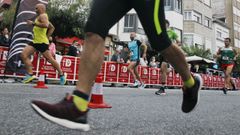 Una carrera anterior celebrada en Vilagarc�a 