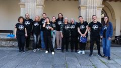 Grupo de cantareiras e pandeireteiras do IES O Ribeiro