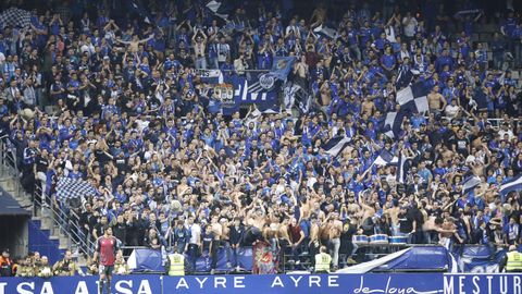 Derbi en el Carlos Tartiere entre el Oviedo y el Sporting, temporada 2018-2019