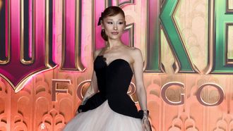 Ariana Grande durante la premiere de Wicked. For Godod